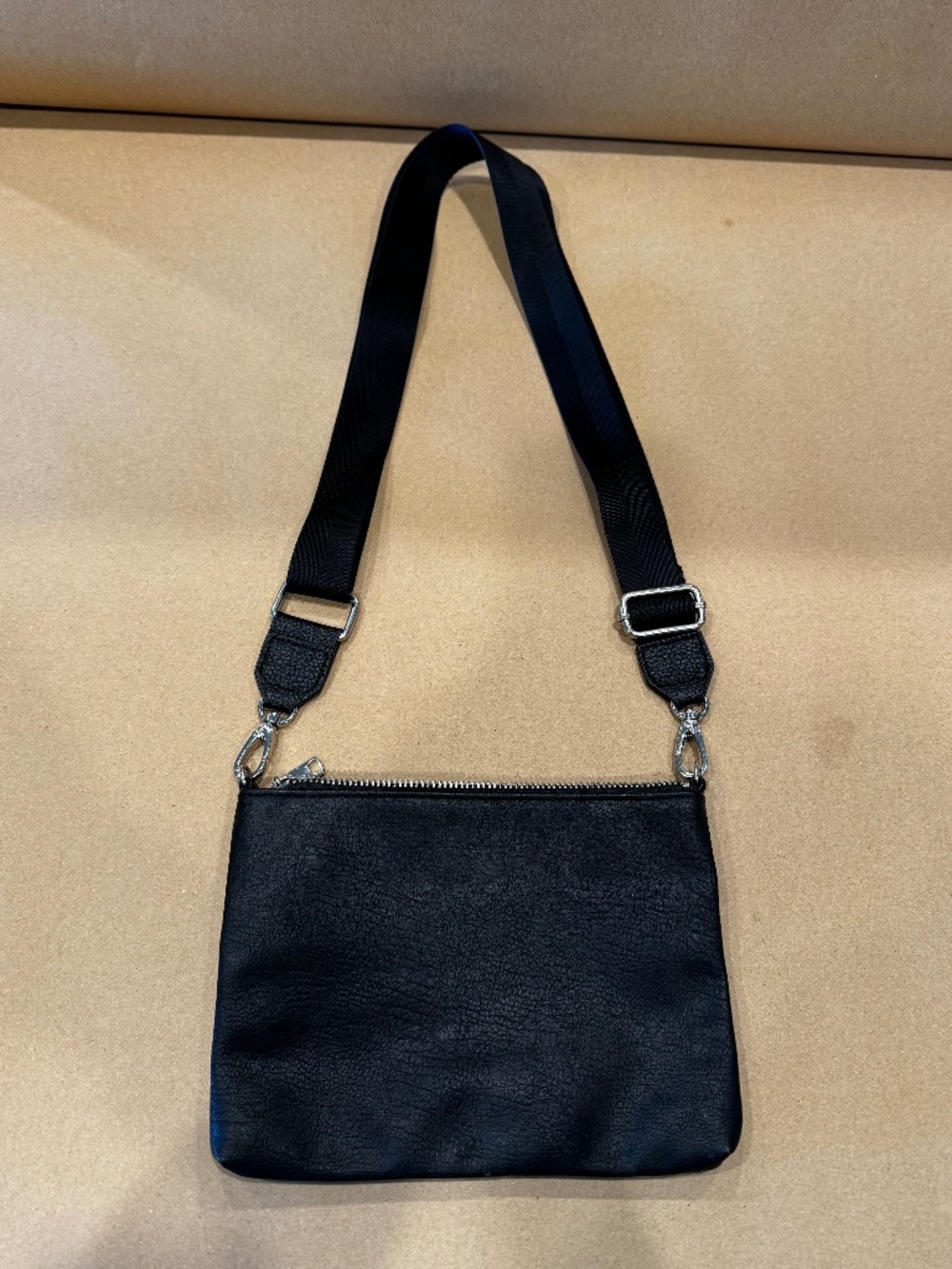 Black crossbody purse